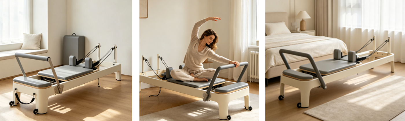 Expérience de l'utilisation d'équipement Pilates à domicile