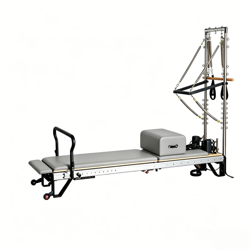MJD-W35 Studio Reformer Pilates en aluminium avec demi-tour