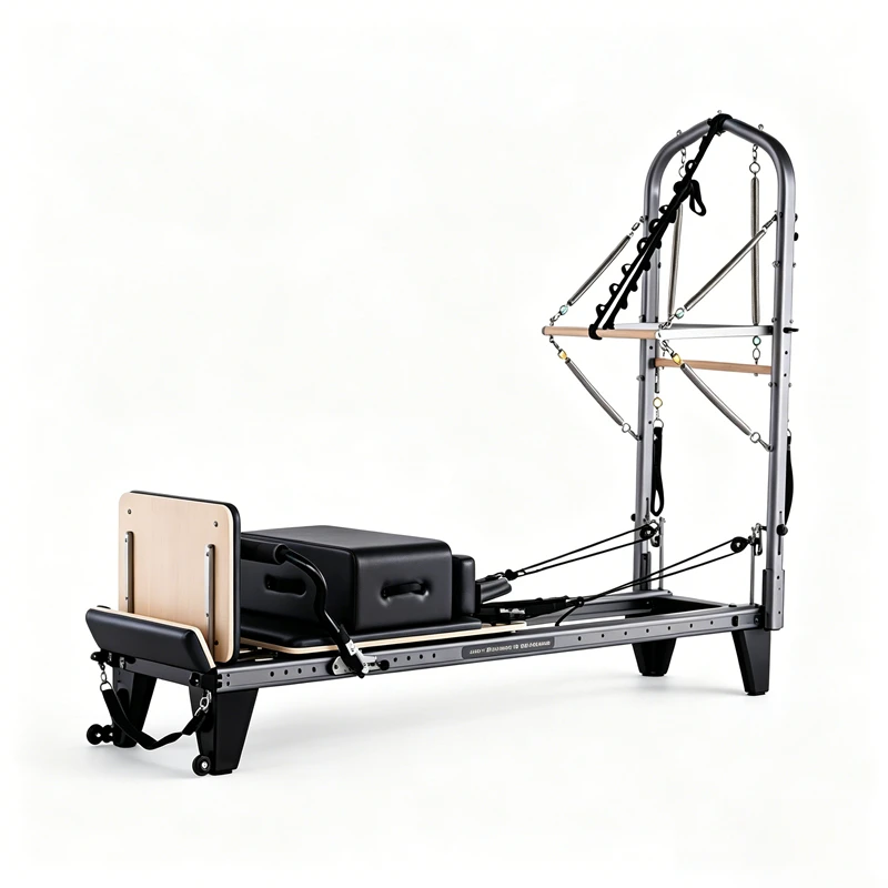 MJD-W45 Pilates Reformer en aluminium avec demi-tour complet