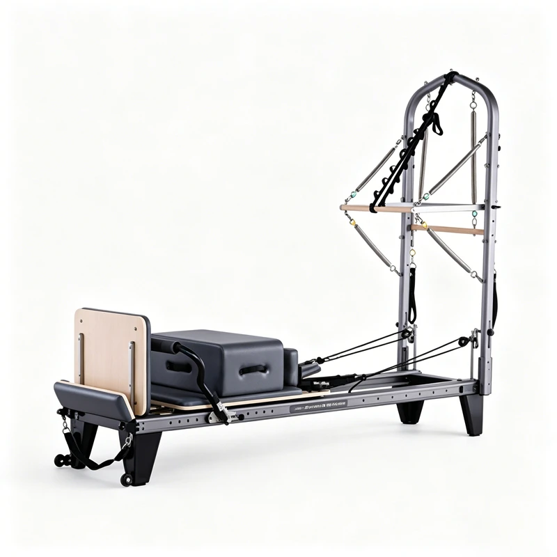 MJD-W45 Pilates Reformer en aluminium avec demi-tour complet