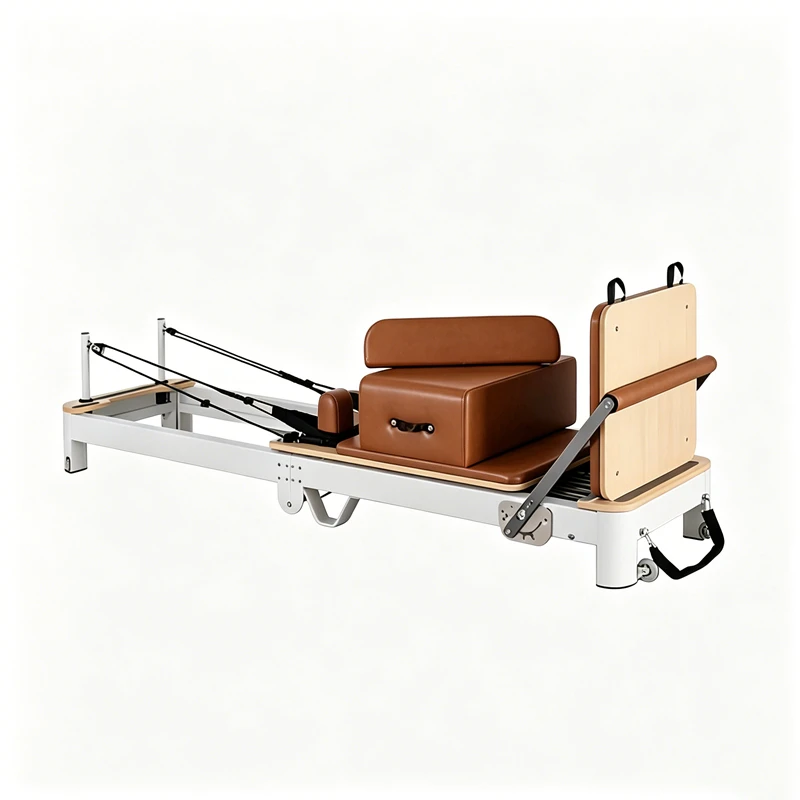MJD-W40 Reformer de Pilates en aluminium premium pliable avec pieds de support en alliage