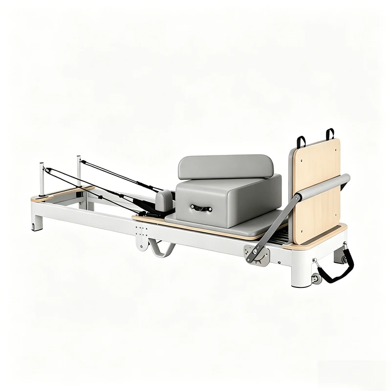MJD-W40 Reformer de Pilates en aluminium premium pliable avec pieds de support en alliage