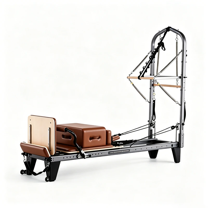 MJD-W45 Pilates Reformer en aluminium avec demi-tour complet