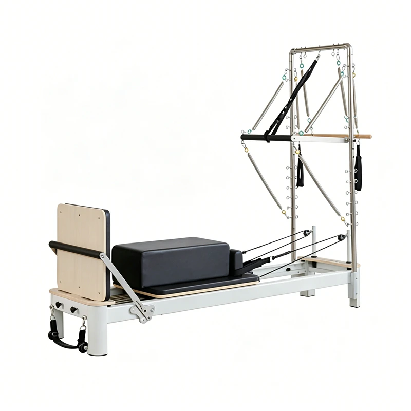 MJD-W41 Reformer Pilates en aluminium avec demi-tour