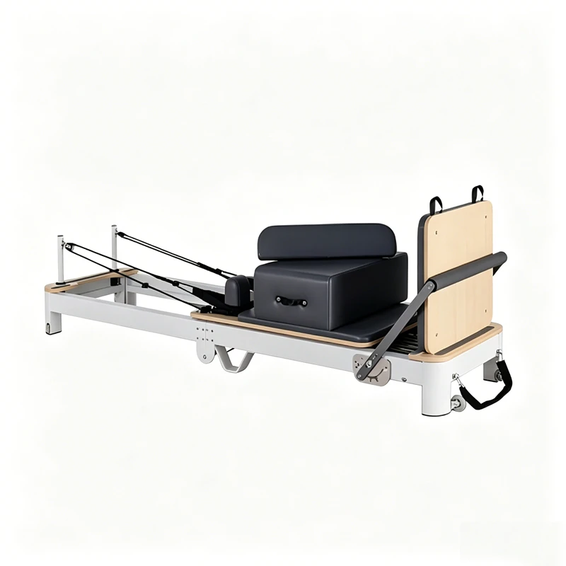 MJD-W40 Reformer de Pilates en aluminium premium pliable avec pieds de support en alliage