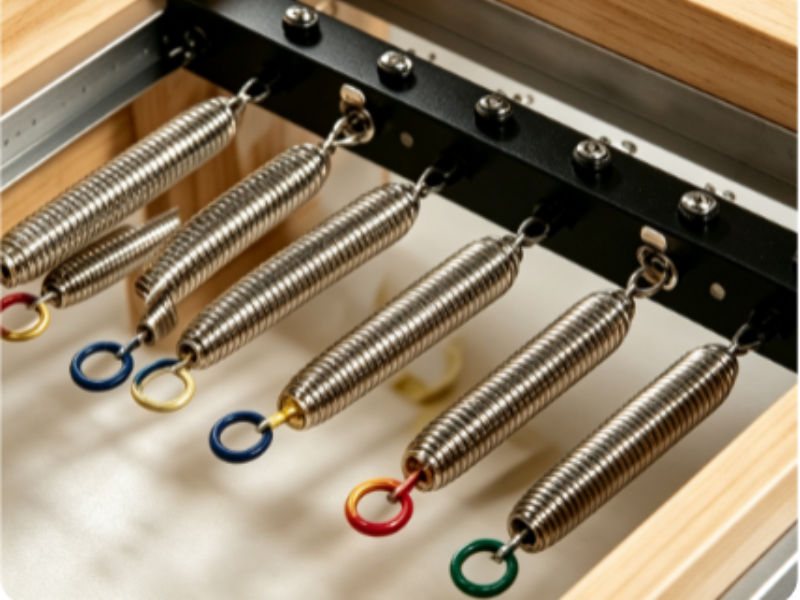 Reformer Pilates réglable en bois d'érable MJD-W46A avec piste complète