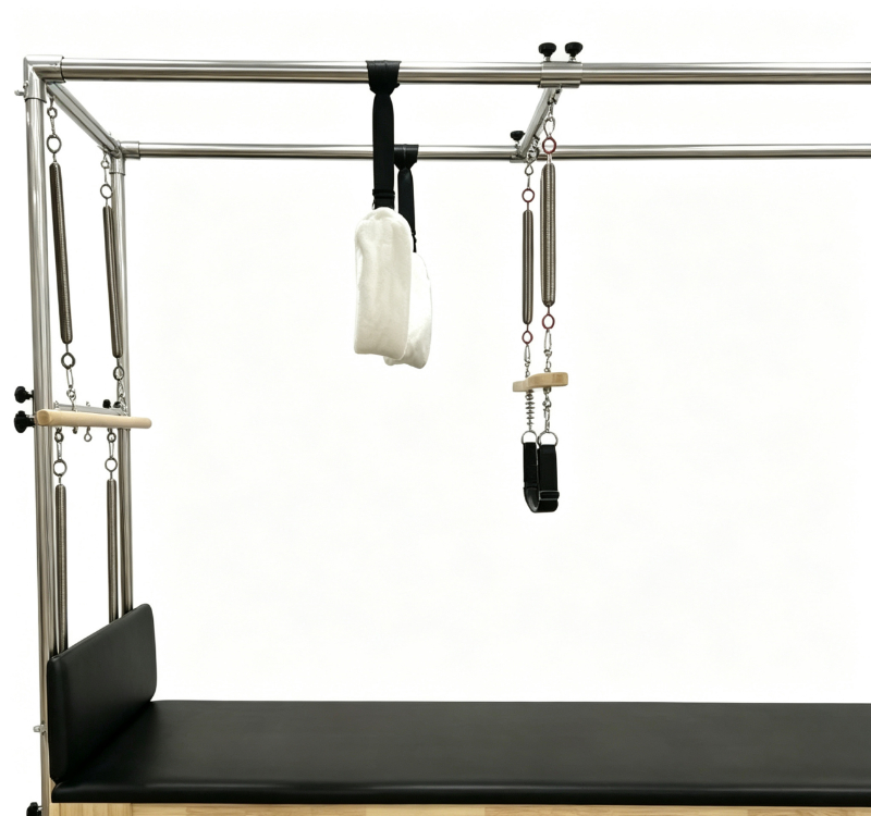 Table trapèze Pilates en bois MJD-M201A Cadillac (tous les accessoires sont inclus)