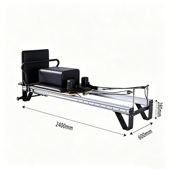 MJD-W26 Pilates Reformer en aluminium Équipement d'entraînement multifonctionnel pour la maison et la salle de sport