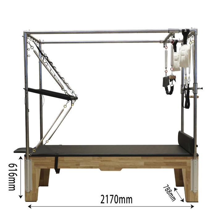 Table trapèze Pilates en bois MJD-M201A Cadillac (tous les accessoires sont inclus)