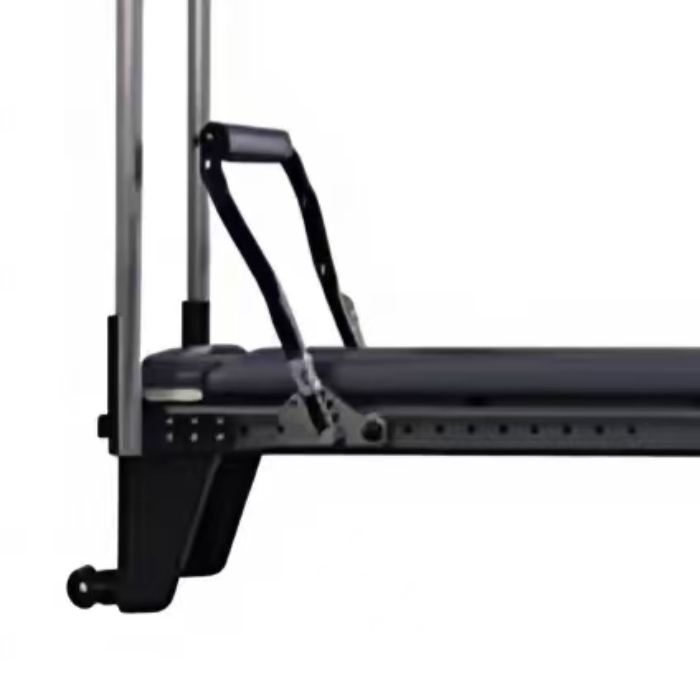 Machine de reformage noire Pilates 3-en-1 en aluminium à piste complète MJD-W54